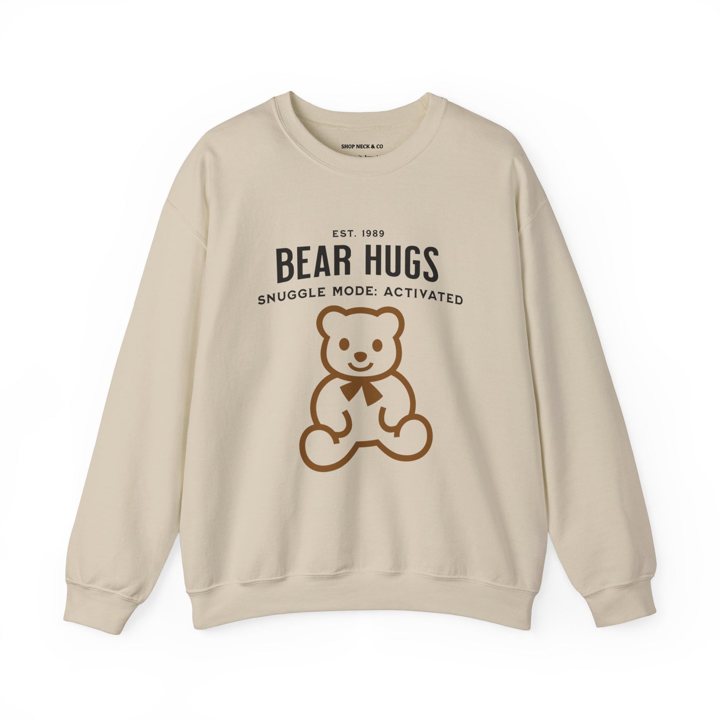 Unisex Bear Hugs Comfy Crewneck