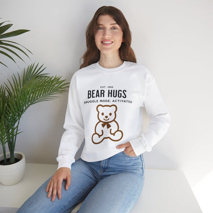 Unisex Bear Hugs Comfy Crewneck