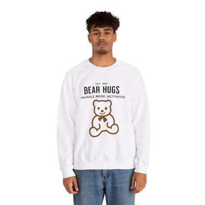 Unisex Bear Hugs Comfy Crewneck