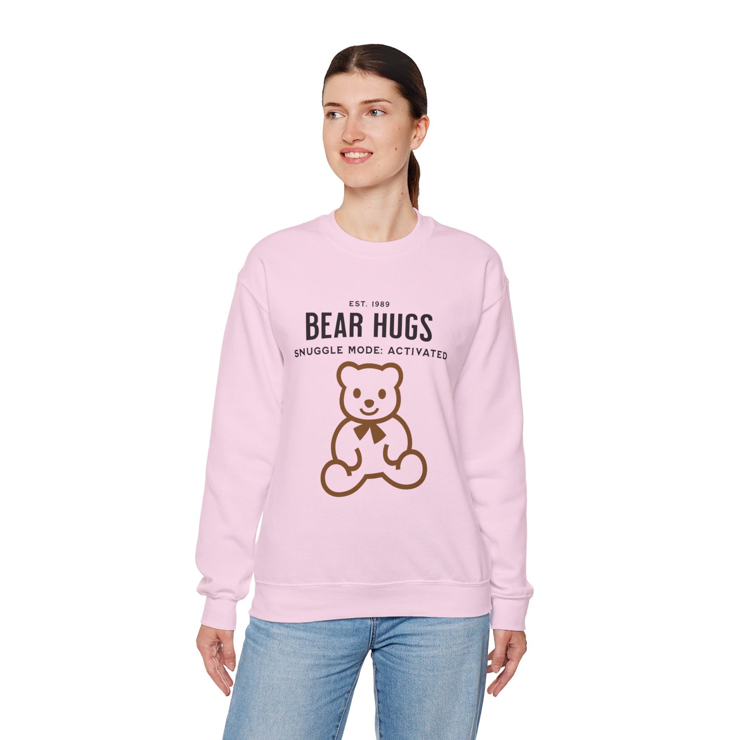 Unisex Bear Hugs Comfy Crewneck