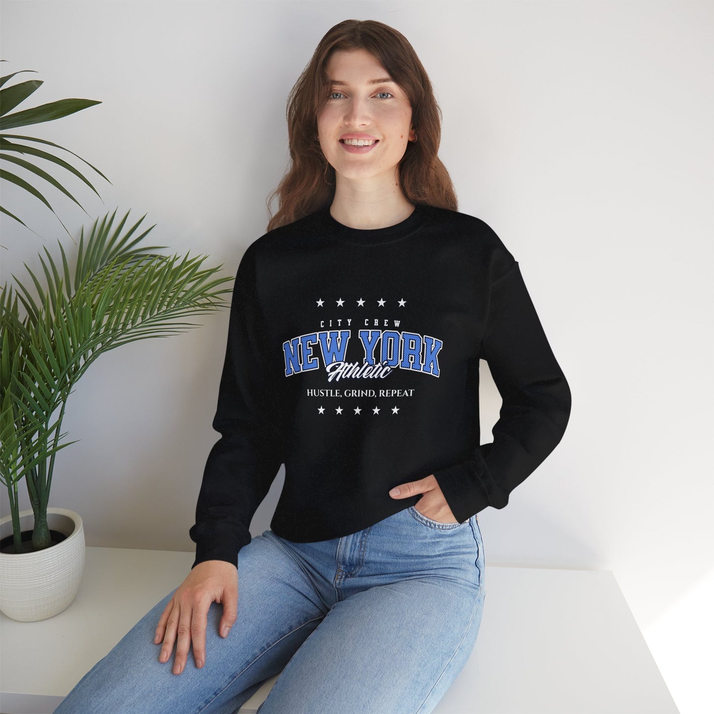 NYC Streetwear Crewneck Sweatshirt