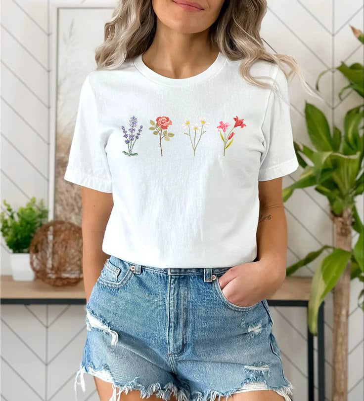 Floral Tee