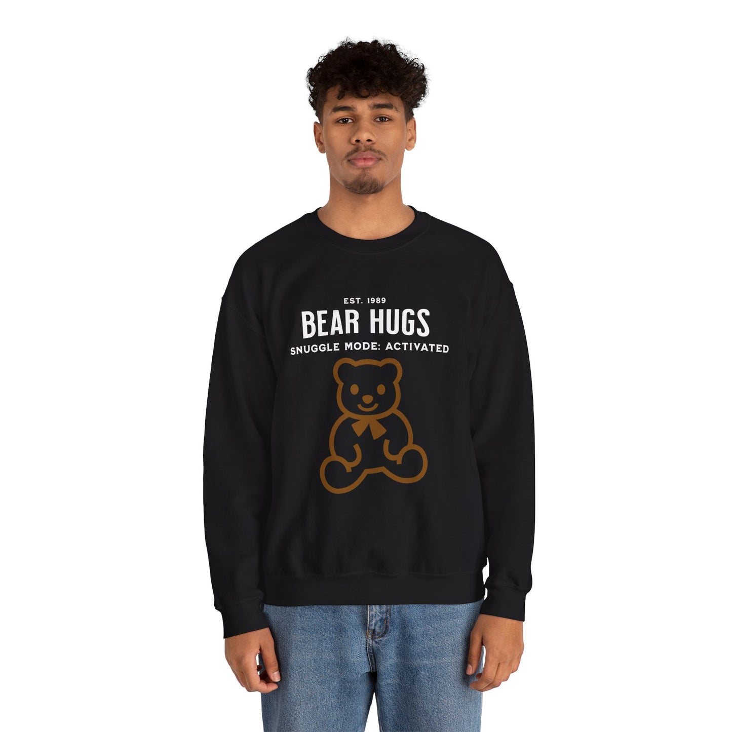 Unisex Bear Hugs Comfy Crewneck