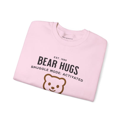 Unisex Bear Hugs Comfy Crewneck